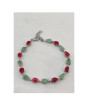iShopping - Gilgit Bazaar Multi Stone Silver Bracelet (14)
