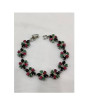 iShopping - Gilgit Bazaar Multi Stone Silver Bracelet (15)