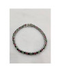 iShopping - Gilgit Bazaar Multi Stone Silver Bracelet (16)