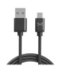 iShopping - Ghostek NRG Micro-USB Charging Cable Black - 10ft