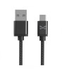 iShopping - Ghostek NRGline Micro USB Charging Cable 3ft Black
