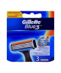 iShopping - Gillette Blue 3 Cartridge Refills Razor Pack Of 3