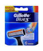 iShopping - Gillette Blue III Cartridge Refills Razor Pack Of 6
