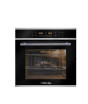 iShopping - Glam Gas Bake Up Electric Built in Oven 61 Ltr Sleek Black