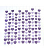 iShopping - Global Traders Paper Heart Wall Hanging Purple
