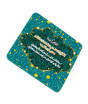iShopping - ZamZam Green Blooms Printed Fridge Magnet