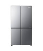 iShopping - Haier Twin Inverter Side-by-Side Refrigerator Silver (HRF-578TSG)