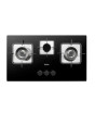 iShopping - Haier Auto Ignition 3 Burner Gas Hob (HCC-632DGG)