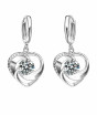 iShopping - EvaEsh Heart Stamped Jewelry Set Silver