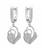 iShopping - EvaEsh Heart Shaped Stamped Jewelry Set Silver