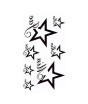 iShopping - Ferozi Traders Star Design Temporary Body Tattoo Sticker