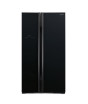 iShopping - Hitachi Side-By-Side Refrigerator Black 21 cu ft (R-S800P2PB)
