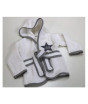 iShopping - Home N Baby I love Mummy Baby Bathrobe White / Grey