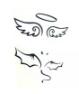 iShopping - Ferozi Traders Angel Wing Temporary Tattoo Sticker
