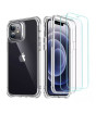 iShopping - ESR Alliance Tough Case with 2 Screen Protector For iPhone 12 Mini Clear (AMT-0475)