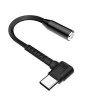 iShopping - Plextone 2 In 1 Type C Audio Adapter Black