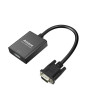 iShopping - Amaze VGA To HDMI Adapter With Audio Black (A832)