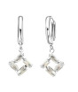 iShopping - EvaEsh Stylish Brick Stamped Jewelry Set Silver (925)