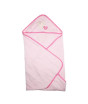 iShopping - Komfy Newly Born Baby Bath Towel - Pink (KBC032)