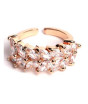 iShopping - KhawajasKreation Adjustable Ring For Women Rose Gold