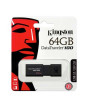 iShopping - Kingston DataTraveler 100 G3 64GB USB 3.0 Black Flash Drive (DT100G3/64GB)