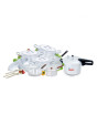 iShopping - Klassic Metal Finish Cookware Gift Set - 19 Pieces