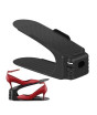 iShopping - Maaz Fashion Adjustable Shoe Organizer Black Pack Of 2 