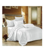 iShopping - Maguari Silk Satin Spread Double Bed Sheet White