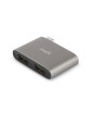 iShopping - Moshi USB-C to Dual USB-A Adapter Titanium Gray (99MO084214)