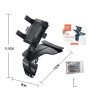 iShopping - Muzamil Store 360 Free Spin Portable Car Phone Holder Black