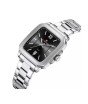 iShopping - Naviforce Sleek Square Men's Watch Silver (NF-9239G-4)