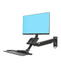 iShopping - NB North Bayou Height Adjustable Workstation Mount With Keyboard Tray (MB32)