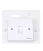 iShopping - Nexans Essential 86x86 Wallplate 1 Keystone (N423.635)