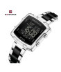 iShopping - Naviforce Square Style Digital Watch For Men Two Tone (NF-5057-8)