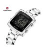 iShopping - Naviforce Square Style Digital Watch For Men Silver (NF-5057-9)