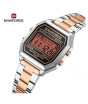 iShopping - Naviforce Retro Digital Watch For Men Two Tone (NF-5063-8)