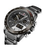 iShopping - NaviForce Dual Time Men's Watch Black (NF-9171-3)