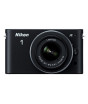 iShopping - Nikon 1 J2 Digital Camera With 10-30mm & 30-110mm Lens Black