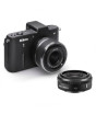 iShopping - Nikon 1 V1 Mirrorless Digital Camera With 10mm & 10-30mm Lenses Black