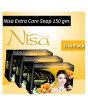 iShopping - Nisa Extra Care Beauty Soap Black 150gm (Pack of 3)