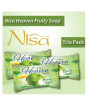 iShopping - Nisa Heaven Fruity Soap Green Apple 155 Gm (Pack of 3)