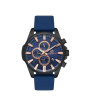 iShopping - Bigotti Leather Men's Watch Blue (BG.1.10335-4)