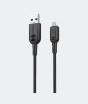 iShopping - Oraimo 2.4A USB To Micro Charging Cable 1M Black (OCD-114MJ)