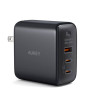 iShopping - Aukey Omnia II Mix 65W PPS Wall Charger - Black (PA-B6T)