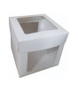 iShopping - Packaging One 2 Windows Jumbo Cake Box With Separate Lid (Pack Of 5)