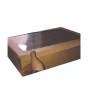 iShopping - Packaging One Kraft Plain Box With Transparent Window (Pack of 5)