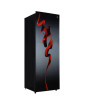 iShopping - PEL Vertical Inverter Glass Door Deep Freezer 10 Cu Ft Hazel Red Blaze (PVF-INV-7D-GD)