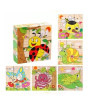 iShopping - Planet X Insects Cubical Wooden Puzzle (PX-10884)