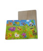 iShopping - Planet X Learning Animal Name Wooden Puzzle For Kids (PX-11247)