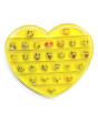 iShopping - Planet X Pop Bubble Fidget Smiley Emoji Heart Silicone Toy (PX-11104)